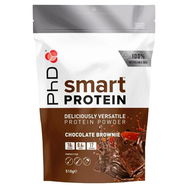 PhD Smart Protein Deliciously Versatile Protein Powder Chocolate Brownie 510g - gallery image 1