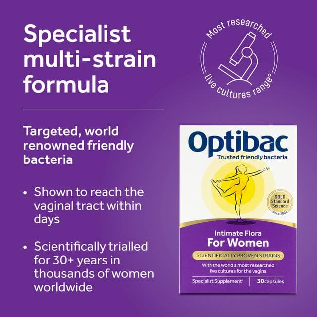 Optibac Probiotics 30 x For Women Capsules - gallery image 3