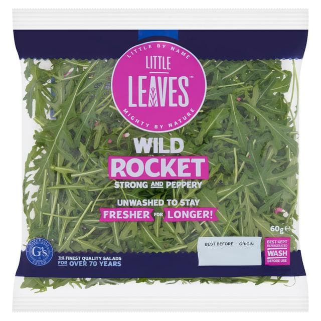 Little Leaves Wild Rocket 60g - gallery image 1