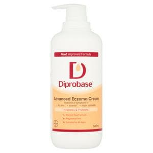 Diprobase Eczema Cream Pump 500g