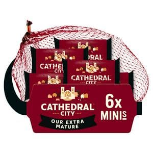 Cathedral City Mini Extra Mature Cheddar Cheese 6x20g