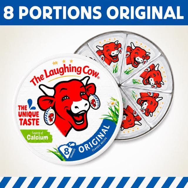 The Laughing Cow 8 x Original Cheese Spread Triangles 120g - gallery image 2