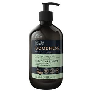 Baylis & Harding Goodness Oud & Cedar Natural Hand Wash 500ml