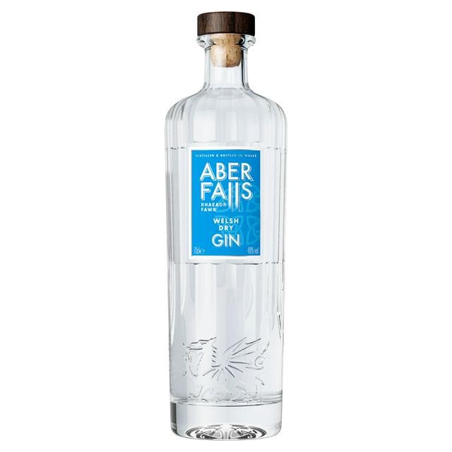 Aber Falls Copper Distilled Welsh Dry Gin 70cl - gallery image 1