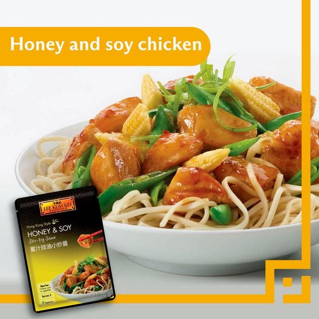 Lee Kum Kee Honey & Soy Stir Fry Sauce 70g - gallery image 4