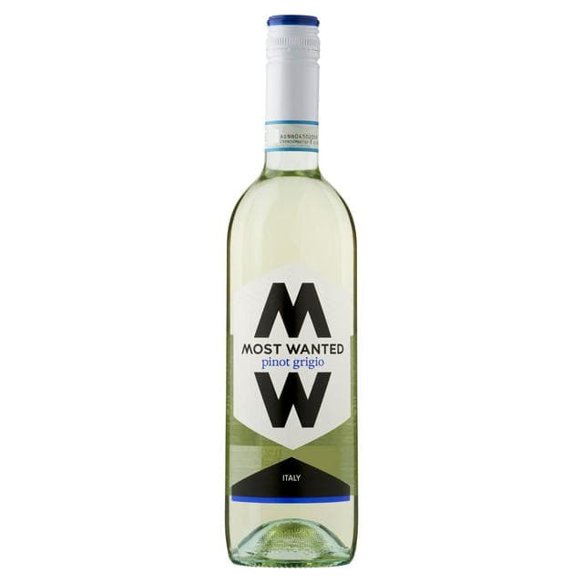 Most Wanted Pinot Grigio White Wine 75cl - gallery image 1