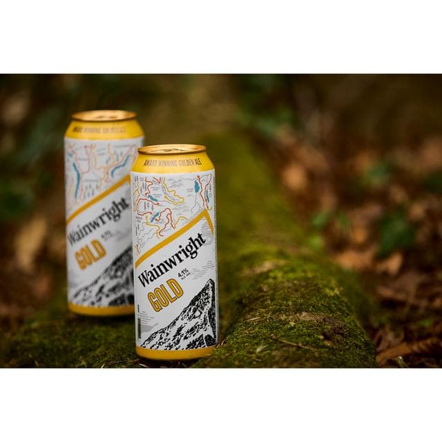 Wainwright Golden Ale Beer Cans 4 x 500ml - gallery image 2
