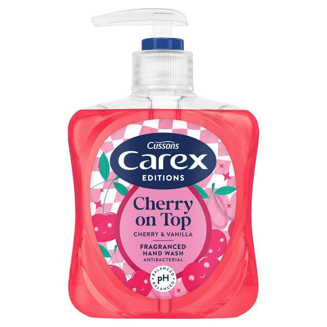 Carex 250ml Editions Cherry on Top Antibacterial Hand Wash - gallery image 1