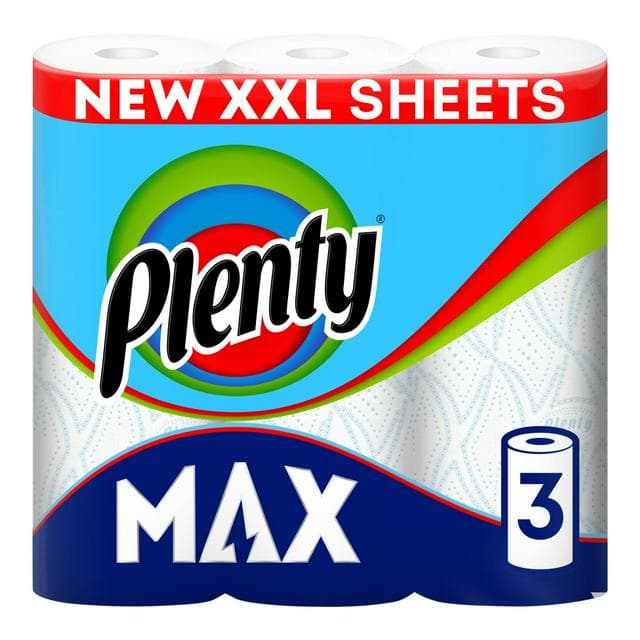 Plenty Max Kitchen Rolls x3 - gallery image 1