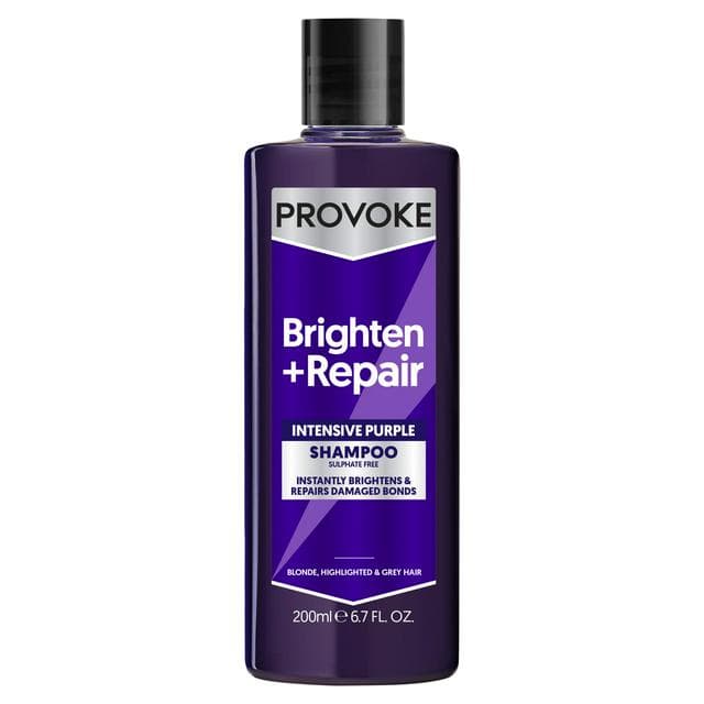 Provoke Brighten + Repair Intensive Purple Shampoo 200ml - gallery image 1