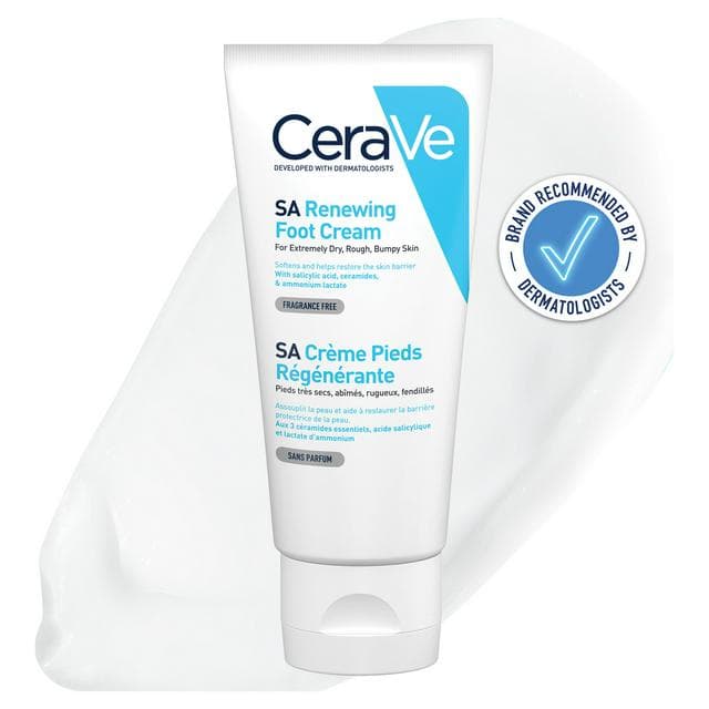 CeraVe SA Renewing Foot Cream 88ml - gallery image 1