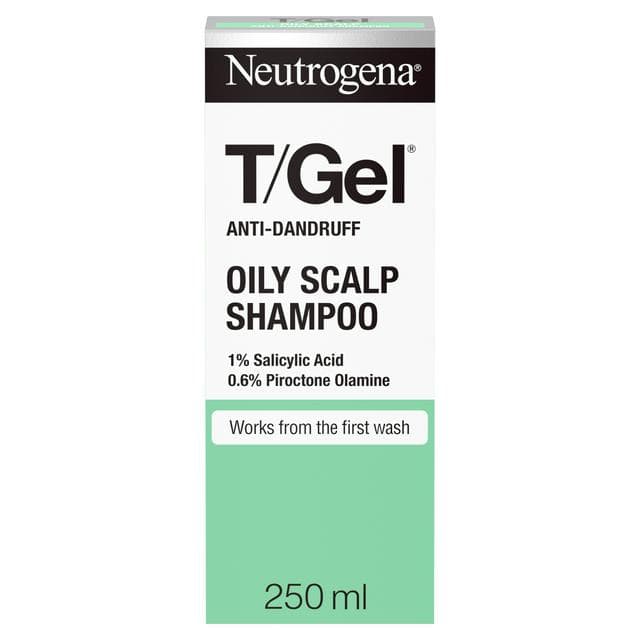 Neutrogena T-Gel Oily Scalp Anti-Dandruff Shampoo 250ml - gallery image 1