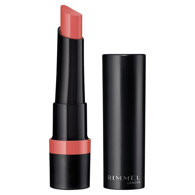 Rimmel London Lasting Finish Matte Lipstick 145 Peach Petal 2.3g - gallery image 1