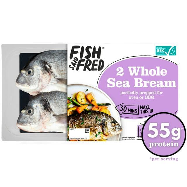 Fish Said Fred Whole Sea Bream 520g - gallery image 1