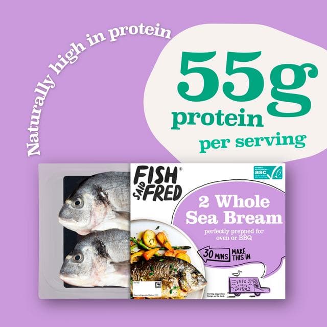 Fish Said Fred Whole Sea Bream 520g - gallery image 2