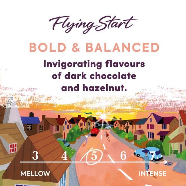 Taylors of Harrogate Flying Start Ground Coffee Bags x10 75g - gallery image 2