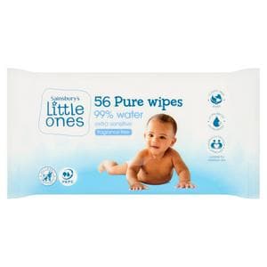 Sainsbury's Little Ones Extra Sensitive Pure Wipes x56