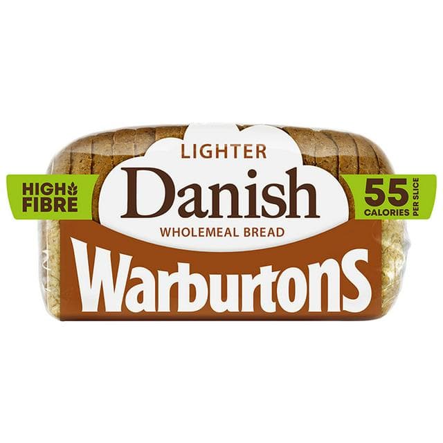 Warburtons Danish Lighter Wholemeal Bread 400g - gallery image 1