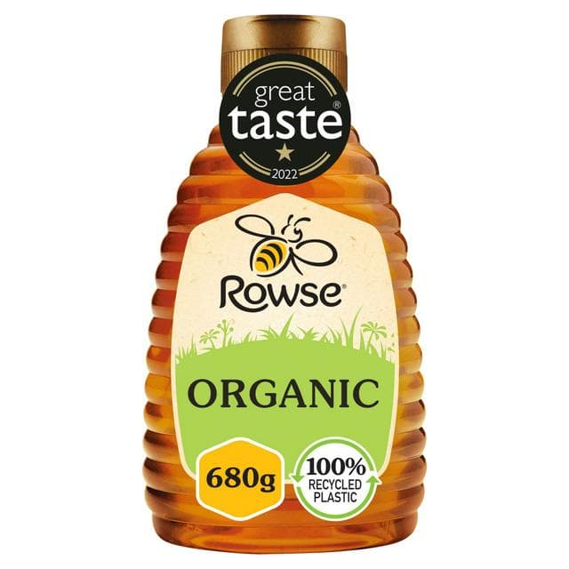 Rowse Organic Runny Honey Squeezy 680g - gallery image 1