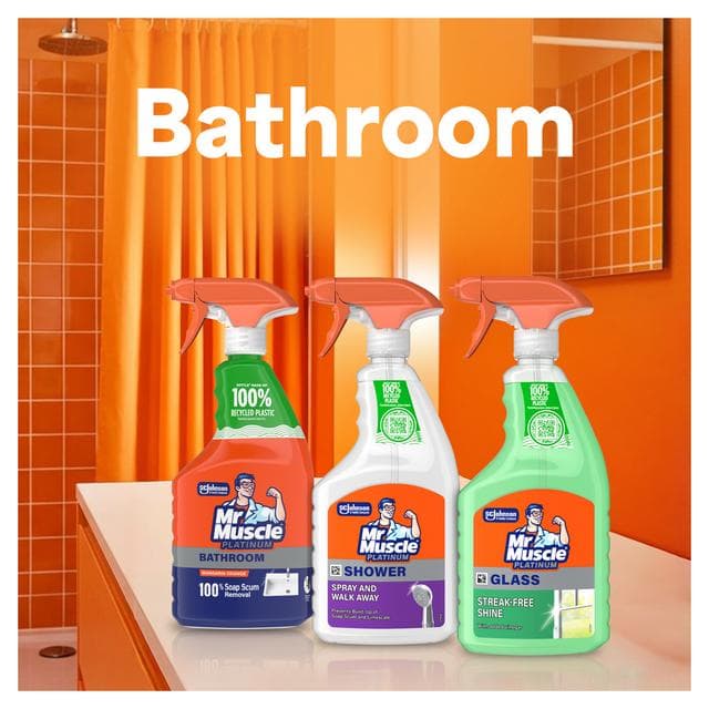 Mr Muscle Platinum Window & Glass Cleaning Spray 750ml - gallery image 6
