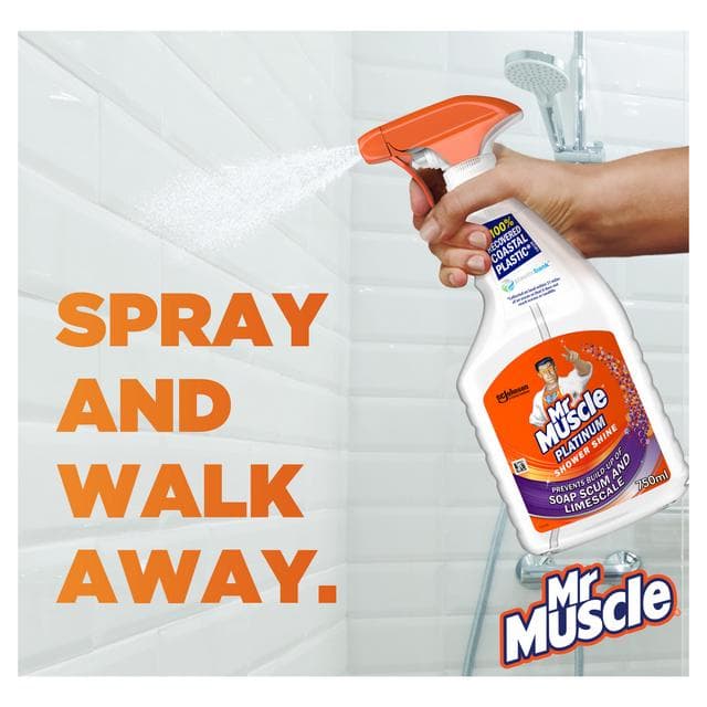 Mr Muscle Shower Shine Platinum OP 750ml - gallery image 3