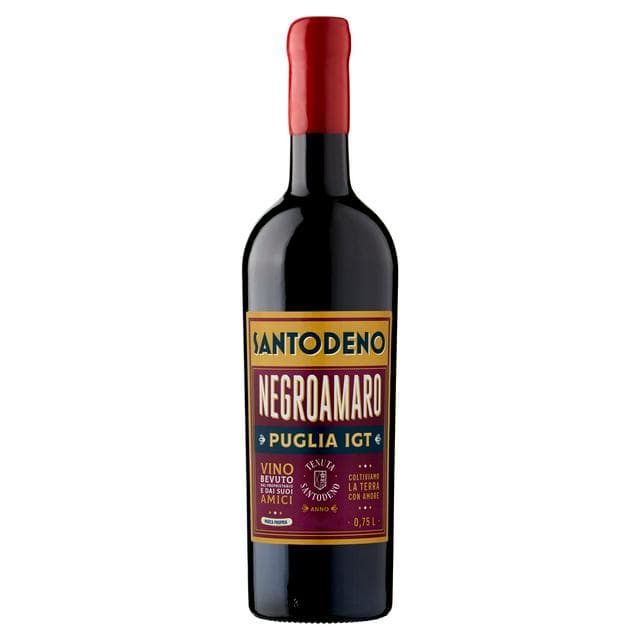 Santodeno Negroamaro Red Wine 75cl - gallery image 1