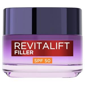 L'Oreal Paris Revitalift Filler Anti Ageing Anti-Wrinkle SPF 50 Deep Replumping Cream 50ml