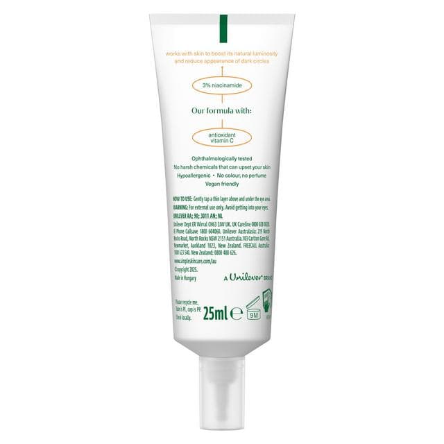 Simple Protect N Glow Brightening Gel for Dark Circles & Tired Eyes 25ml - gallery image 5