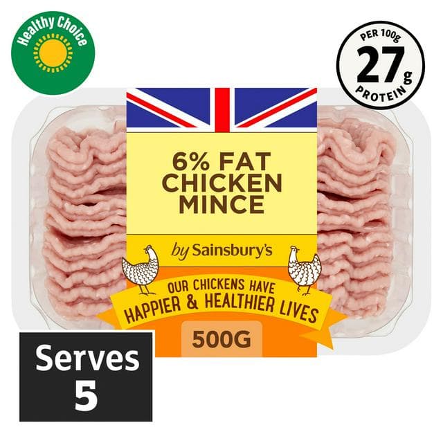 Sainsbury's 500g British 6% Fat Chicken Mince - gallery image 1