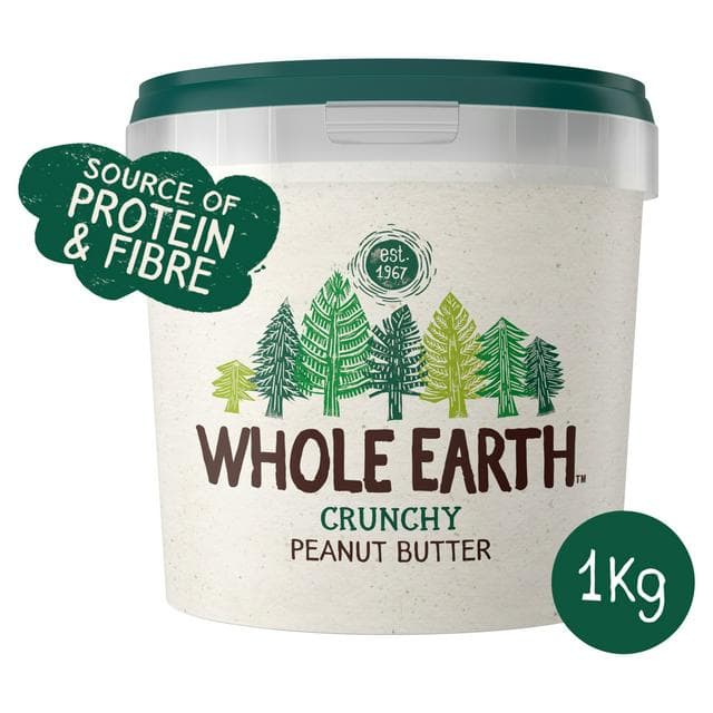 Whole Earth Crunchy Peanut Butter 1kg - gallery image 1