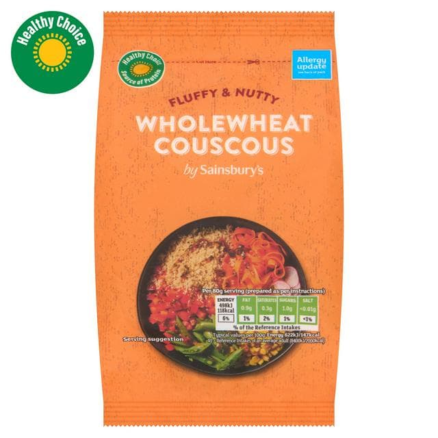Sainsbury's Fluffy & Nutty Wholewheat Cous Cous 300g - gallery image 1