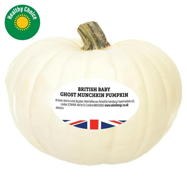 Sainsbury's Baby Ghost Munchkin Pumpkin - gallery image 1
