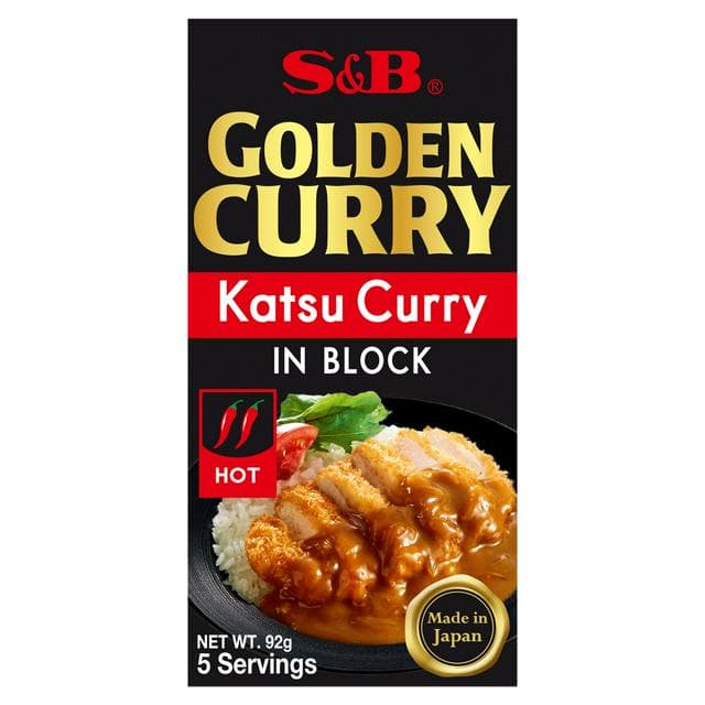 S&B Golden Curry Japanese Curry Mix Hot 92g - gallery image 1
