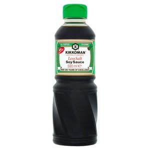 Kikkoman Less Salt Soy Sauce 500ml