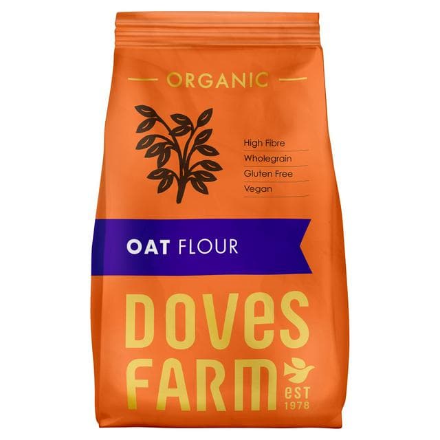Doves Farm Organic Oat Flour 450g - gallery image 1