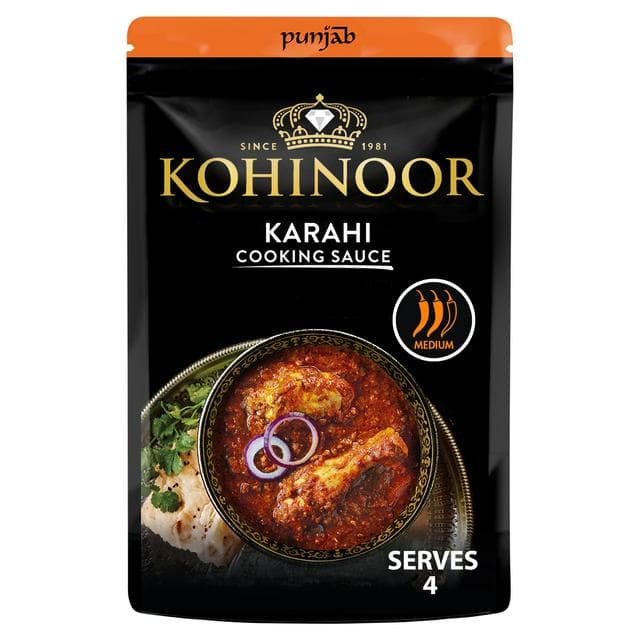 Kohinoor Punjabi Karahi Cooking Sauce 375g - gallery image 1