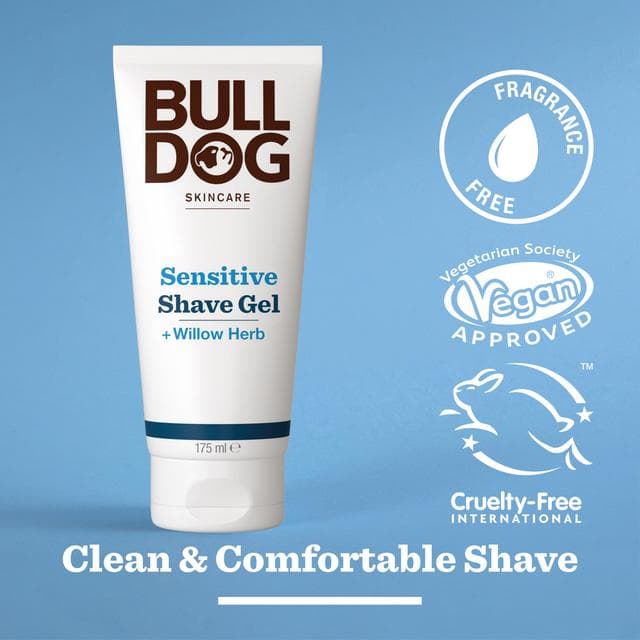 Bulldog Skincare Sensitive Shave Gel 175ml - gallery image 2
