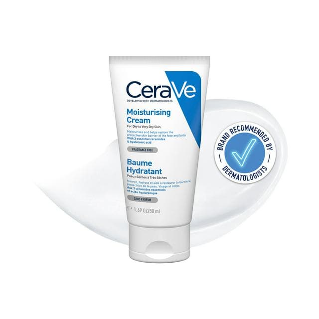 CeraVe Moisturising Cream 50ml - gallery image 1
