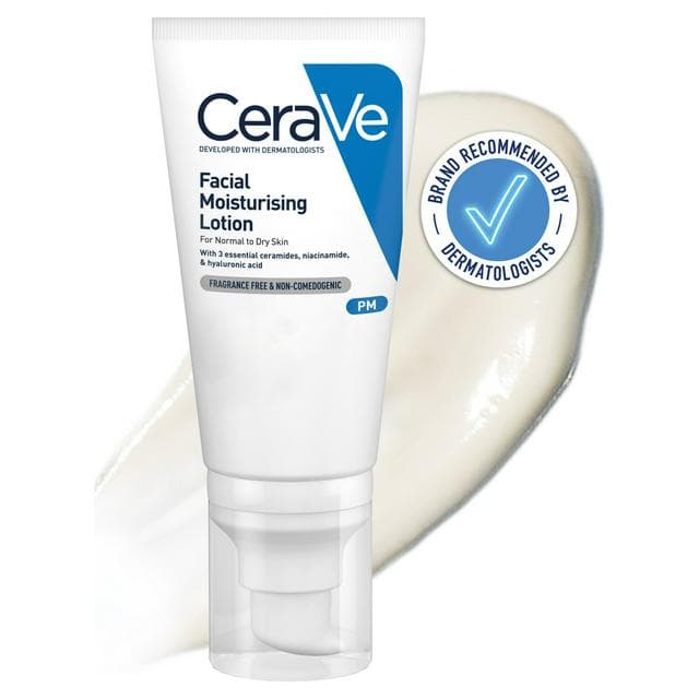 CeraVe PM Facial Moisturising Lotion No SPF 52ml - gallery image 1