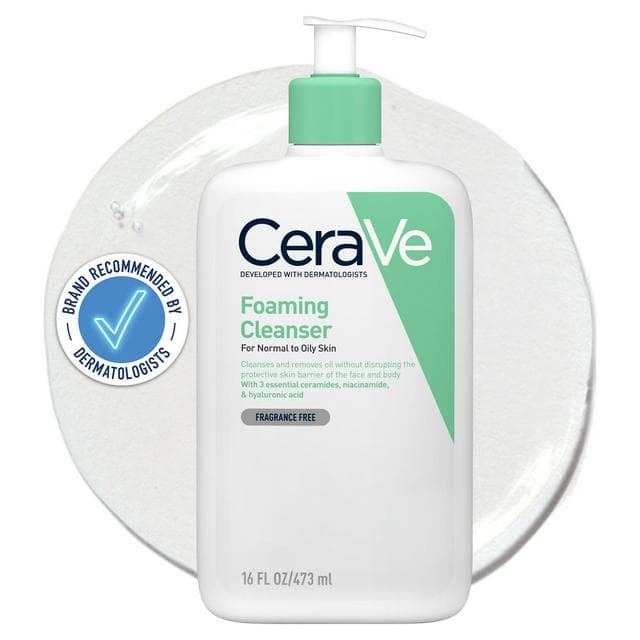 CeraVe Facial Foaming Cleanser 473ml - gallery image 1