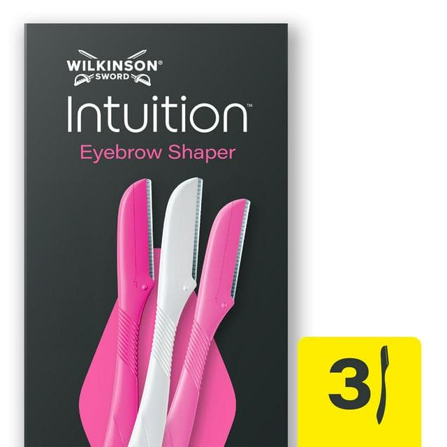 Wilkinson Sword Intuition Women's Eyebrow Shaper x3 - gallery image 1