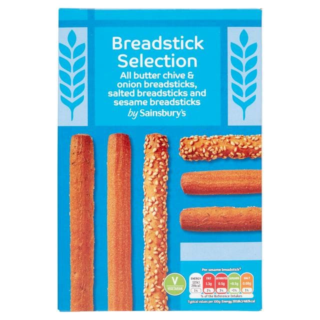 Sainsbury's Breadstick Selection 120g - gallery image 1