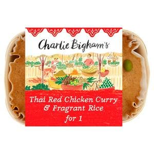 Charlie Bigham's Thai Red Chicken Curry & Fragrant Rice 418g