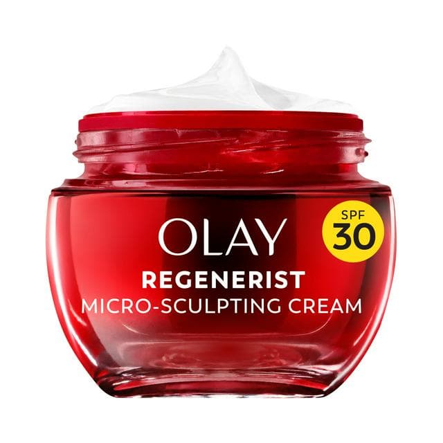 Olay Regenerist Day Face Cream SPF 30 Firming Skincare Moisturiser with Niacinamide 50ml - gallery image 1