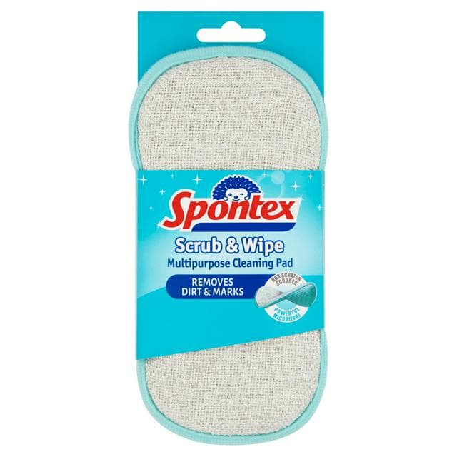 Spontex Scrub & Wipe Multi-Purpose Cleaning Pad - gallery image 1