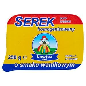 Lowicz Soft Cheese Vanilla Flavour 250g