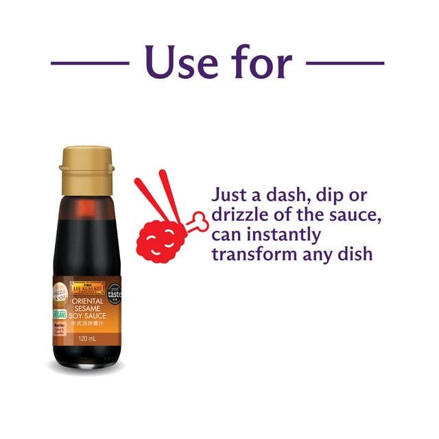 Lee Kum Kee Oriental Sesame Soy Sauce 120ml - gallery image 2