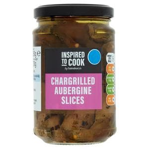 Sainsbury's 280g Chargrilled Aubergine Slices, Inspired to Cook