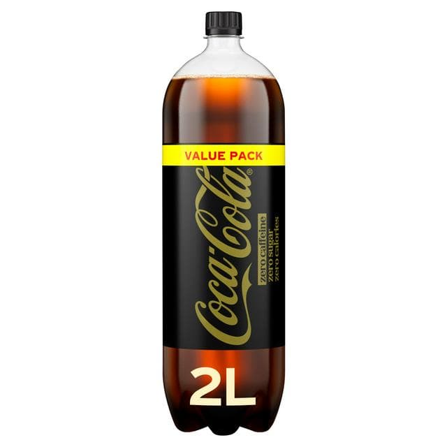 Coca-Cola Zero Sugar Zero Caffeine 2L - gallery image 1