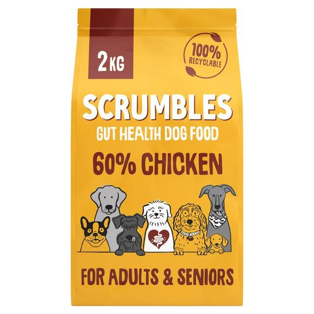 Scrumbles Chicken Adult & Senior Dry Dog Food 2kg - gallery image 1